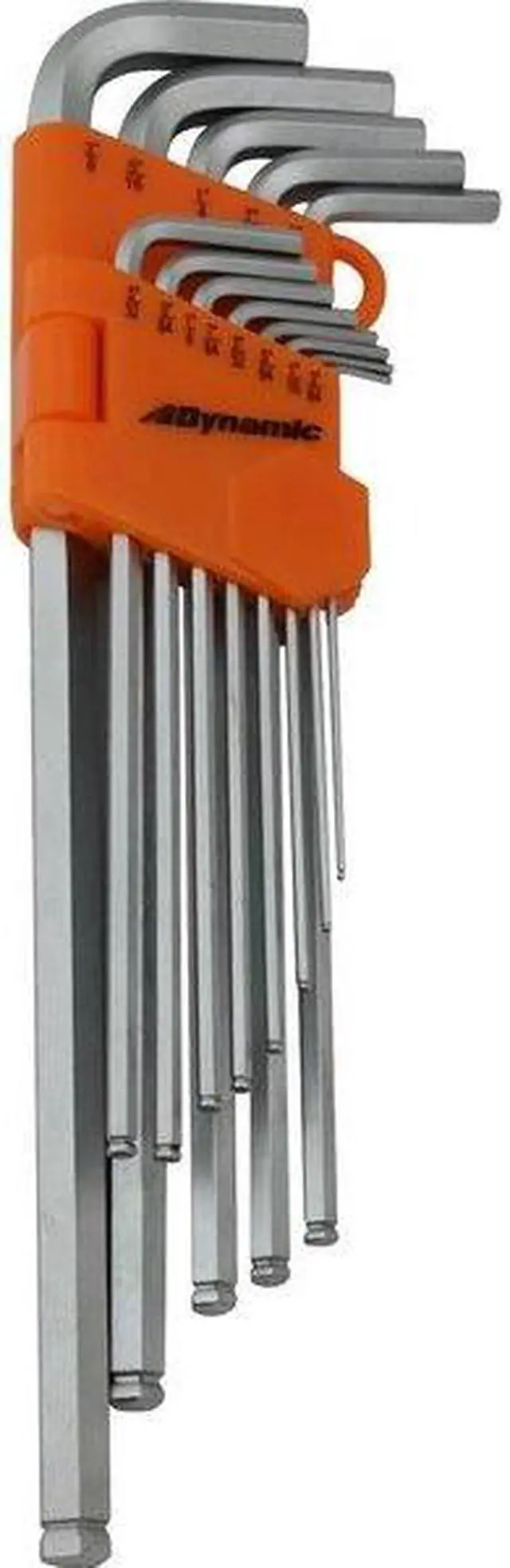 Alt view image 6 of 7 - DYNAMIC D043211 Tools 13 Piece SAE Extra Long Hex Key Set, .05" - 3/8"