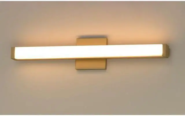 Alt view image 4 of 4 - MAXIM 52002GLD Spec Vanity 1-Light 24" Wide Gold Vanity Light