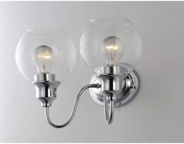 Alt view image 2 of 2 - MAXIM LIGHTING 1112CLPC Ballord 2-Light 14" Wide Polished Chrome Vanity Light