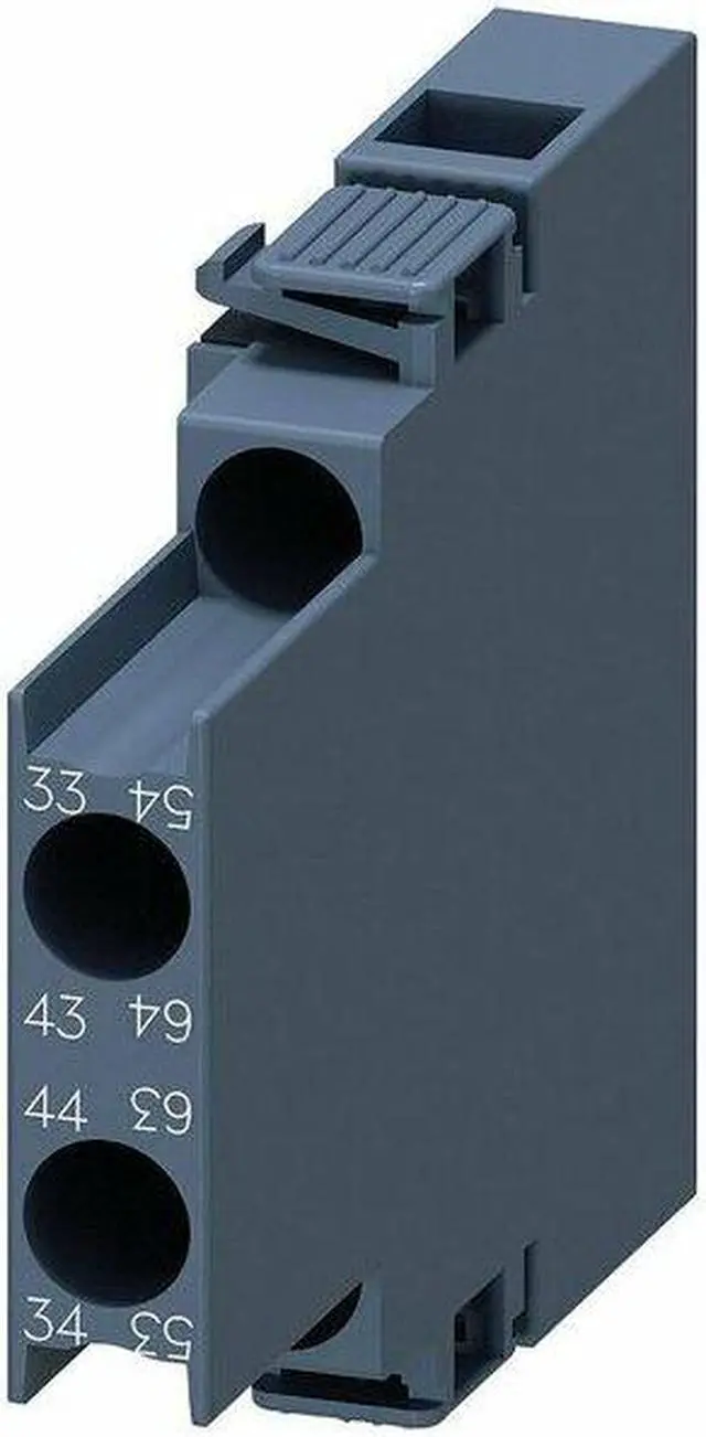 Alt view image 2 of 2 - SIEMENS 3RH29211DA20 Auxiliary Contact,10A,Side Mounting