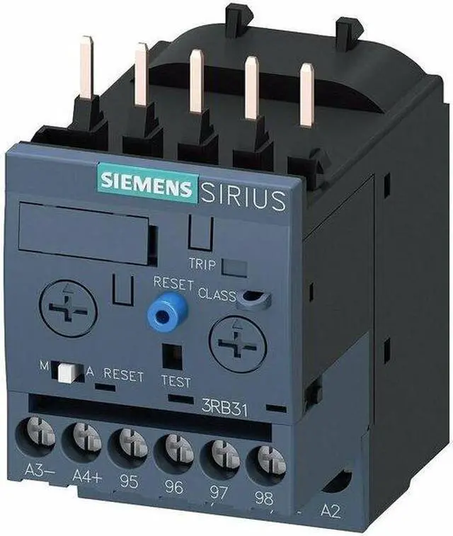 Alt view image 3 of 4 - SIEMENS 3RB31134SB0 Overload Relay, 1NC/1NO, 3 A Min current, 12 A Max current,