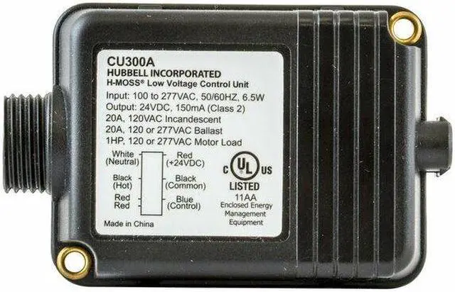 Alt view image 3 of 3 - Hubbell Wiring Device-Kellems Occupancy Sensor Control Unit  CU300A