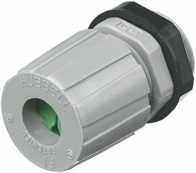 Alt view image 3 of 3 - HUBBELL WIRING DEVICE-KELLEMS HJ1059GPK25 Liquid Tight Connector,1/2 in.,Gray