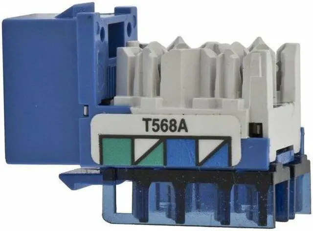 Alt view image 5 of 7 - Hubbell HXJ6GY JACK HXJ CAT6 8POS UNIA-B GY