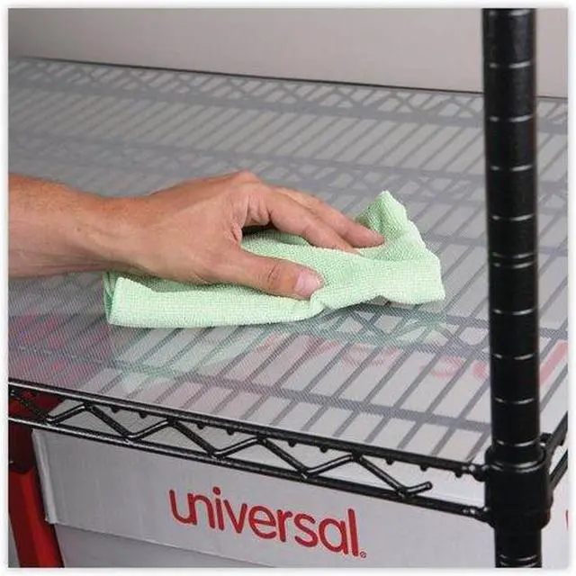 Alt view image 5 of 7 - ALERA ALESW59SL3618 Shelf Liners 36x18",Plastic,PK4