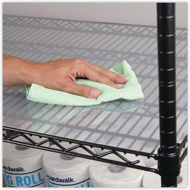 Alt view image 7 of 7 - ALERA ALESW59SL3618 Shelf Liners 36x18",Plastic,PK4