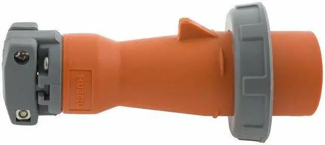 Alt view image 3 of 3 - HUBBELL WIRING DEVICE-KELLEMS HBL420P12W IEC Pin and Sleeve Plug,3P,4W,20A,250V