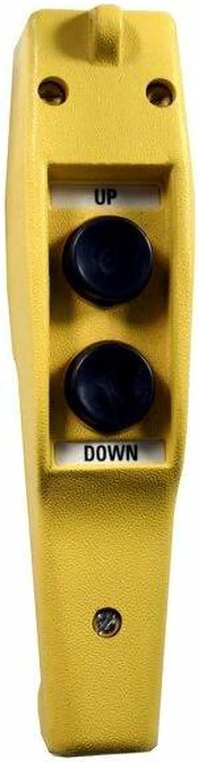 Alt view image 3 of 3 - HUBBELL WIRING DEVICE-KELLEMS CPB21 Pendant Push Button Station,2NO,Yellow