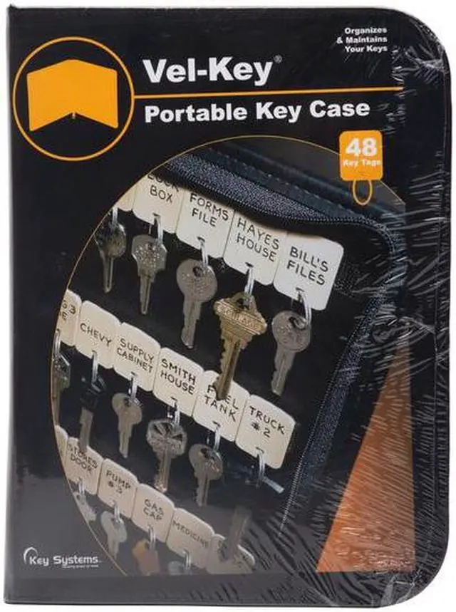 Alt view image 2 of 3 - KEY SYSTEMS 102 Vel-Key Portable Key  Tags, PK48
