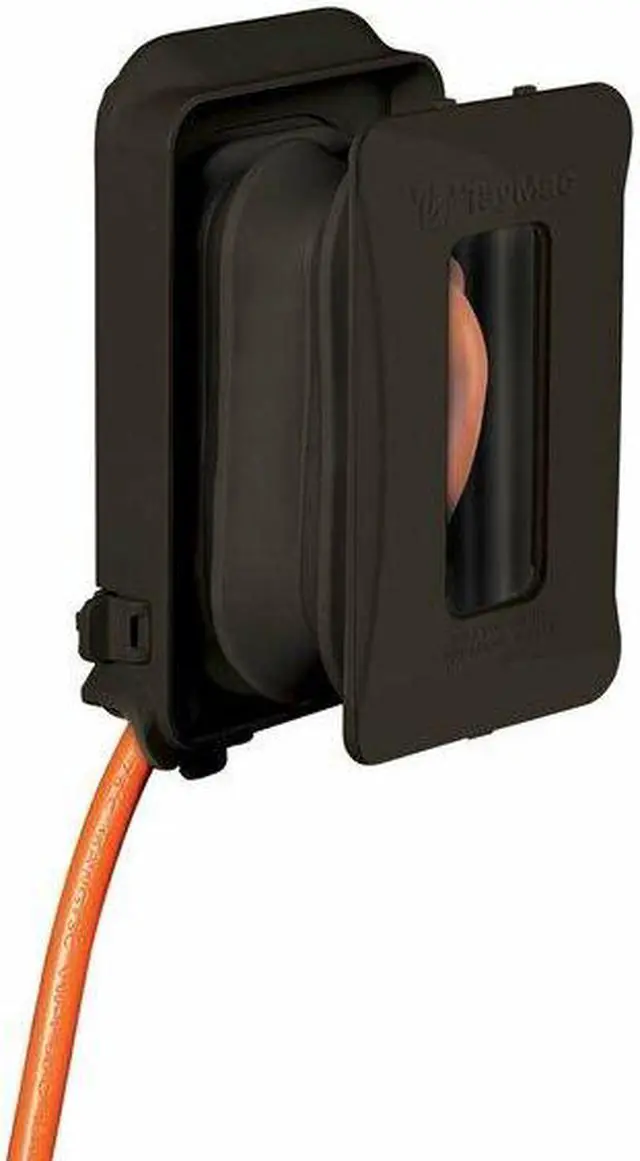 Alt view image 4 of 6 - TAYMAC ML450Z 1 Gang -Gang Multi-directional Weatherproof Cover, ,Polycarbonate