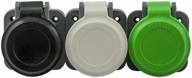 Alt view image 3 of 3 - HUBBELL WIRING DEVICE-KELLEMS HBLNCW Single Pole Connector,Non-Met Cover,Whit