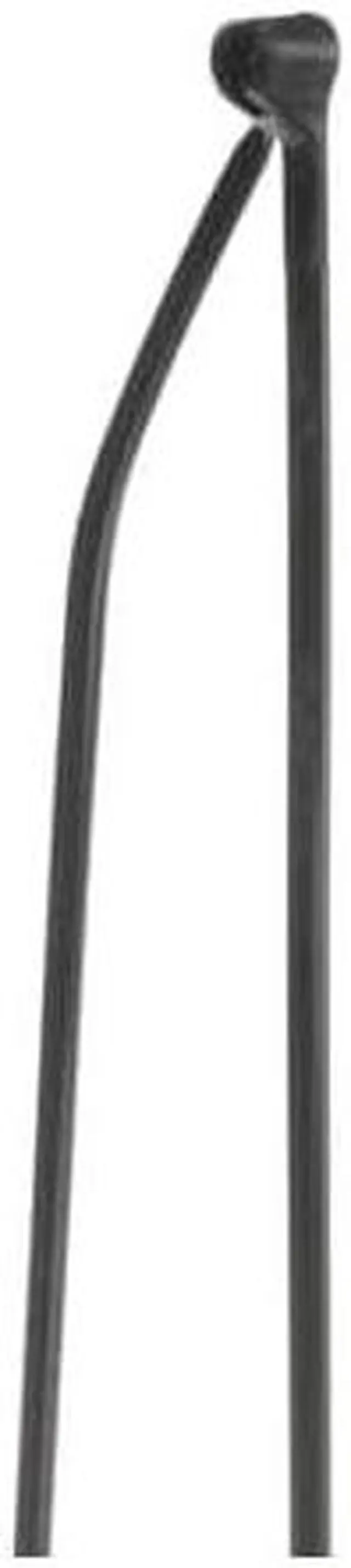 Alt view image 5 of 6 - TY-RAP TY26MX Cable Tie, 11-1/2 in L, 3 in Max Bundle Dia., Black, Nylon 6/6,