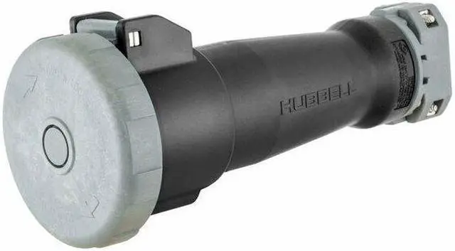 Alt view image 5 of 5 - HUBBELL WIRING DEVICE-KELLEMS HBL430R5W IEC Pin and Sleeve Receptacle,30A,600V