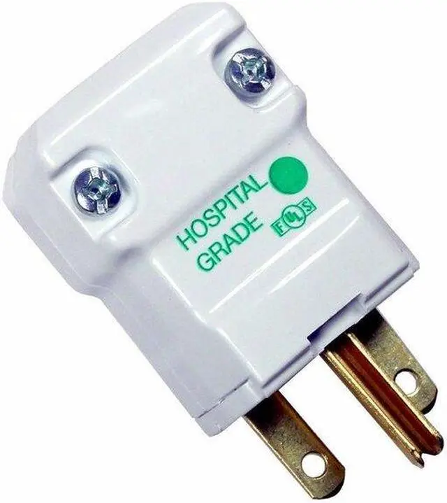 Alt view image 3 of 3 - HUBBELL WIRING DEVICE-KELLEMS HBL8666V 3 Wire Straight Blade Plug Hospital