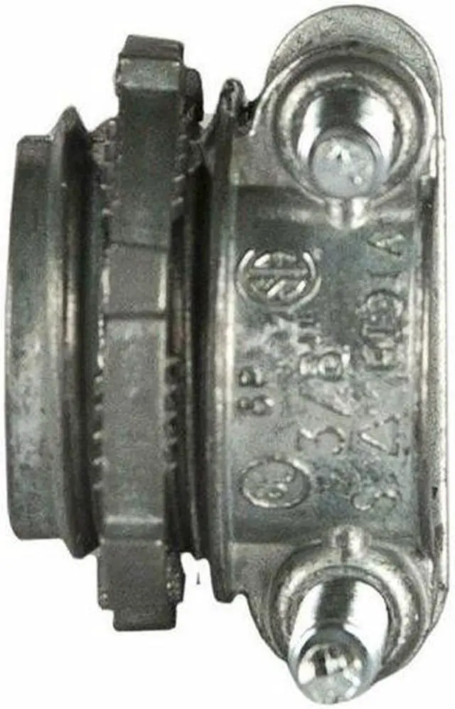 Alt view image 3 of 4 - Raco Nonmetallic Sheath Cable Connector  Die Cast Zinc  2711