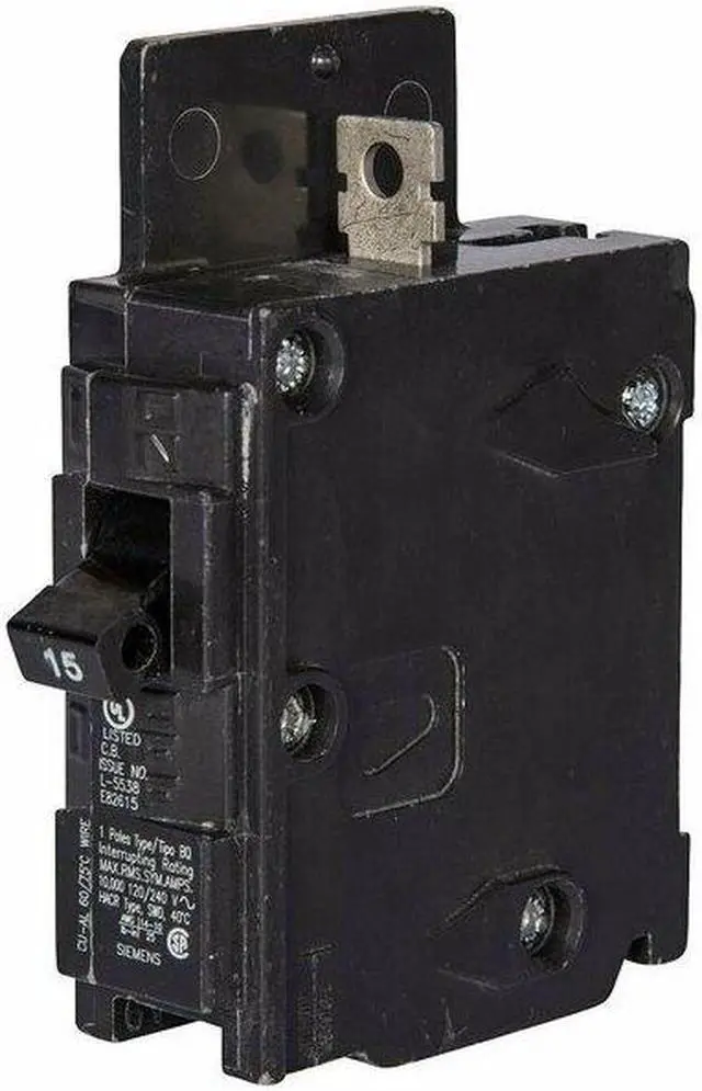Alt view image 4 of 4 - SIEMENS BQ1B020H Miniature Circuit Breaker, BQH Series, 20A, 1 Pole, 120V AC,