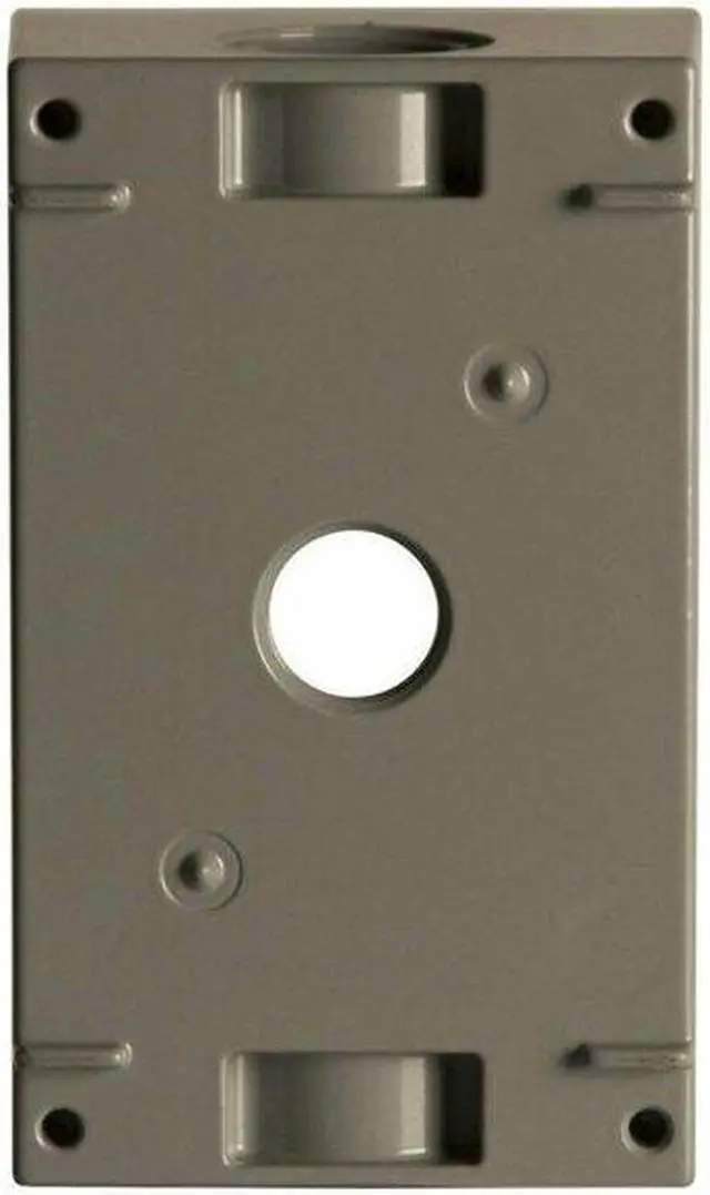 Alt view image 4 of 4 - BELL OUTDOOR 5323-0 Weatherproof Electrical Box, 18.3 cu in, Outlet Box Type, 1