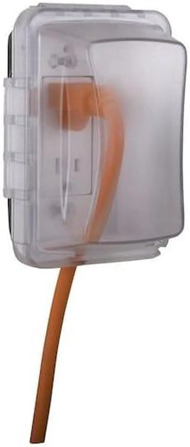 Alt view image 5 of 7 - TAYMAC MM410W 1 Gang -Gang Multi-directional Electrical Box Cover,