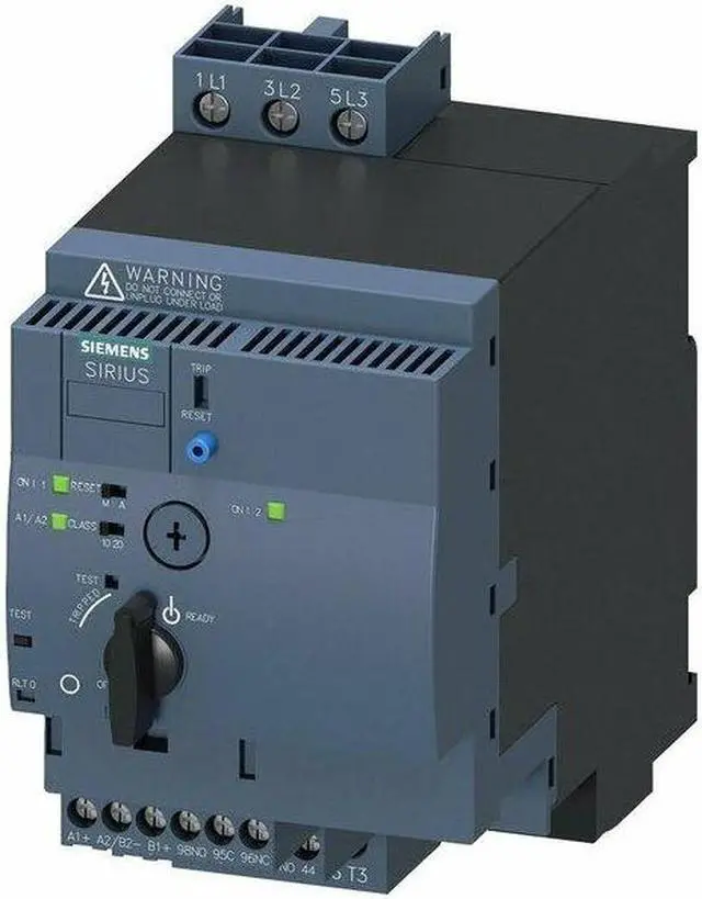 Alt view image 3 of 3 - SIEMENS 3RA6250-1CB32 Reversing IEC Magnetic Motor Starter, No Enclosure NEMA