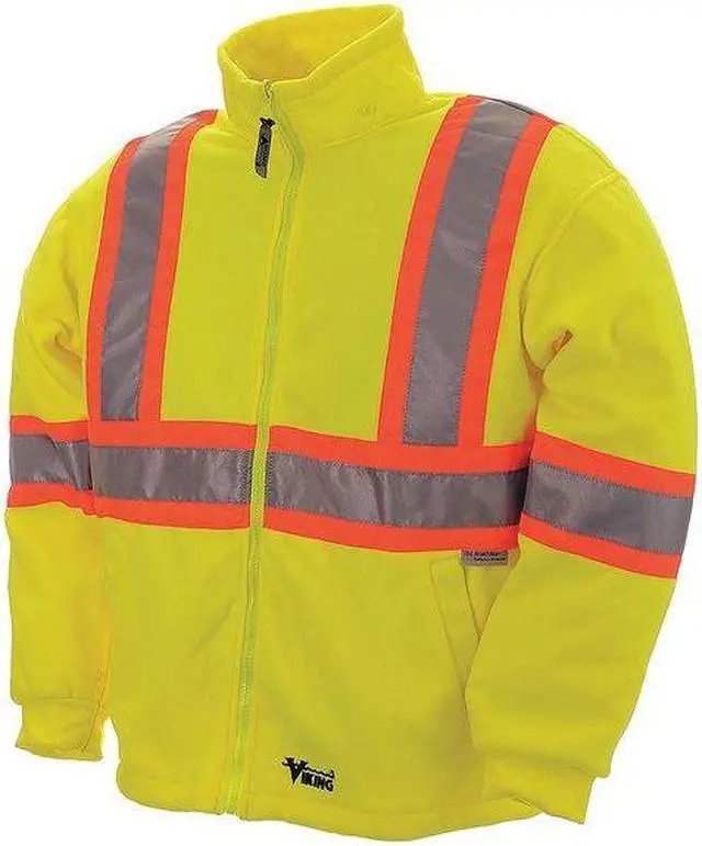 Alt view image 3 of 3 - VIKING 6400JG-L 3-in-1 Tri-Zone Rain Jacket, 300 Denier Polyester/PVC, Class 3