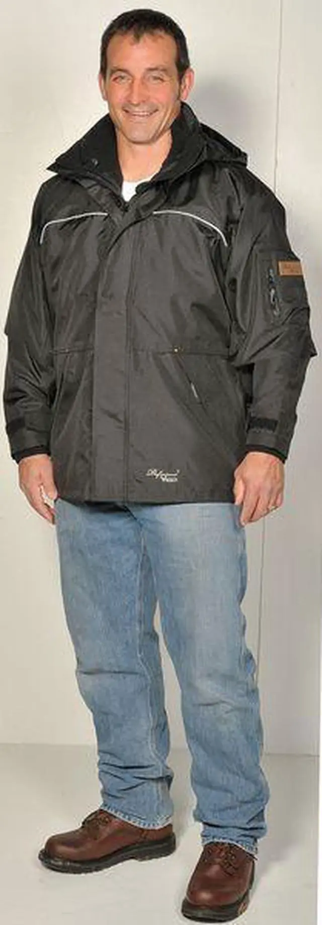 Alt view image 7 of 7 - VIKING 3910JB-XL Viking Thor 300D W/B Stroller Jkt Blk