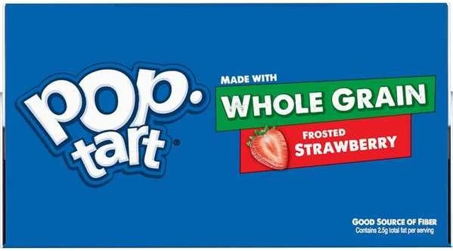 Alt view image 2 of 7 - KELLOGGS 3800022426 Pop-Tarts Whole Grain Frosted Strawberry Pastry 1 Count,