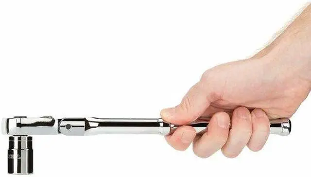 Alt view image 7 of 7 - TEKTON SRH31210 1/2 Inch Drive x 10-1/2 Inch Flex Head Quick-Release Ratchet