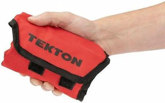 Alt view image 6 of 8 - TEKTON ORG27212 Stubby Comb. Wrench Pouch,8-19mm,12 Tool, Woven Polyester