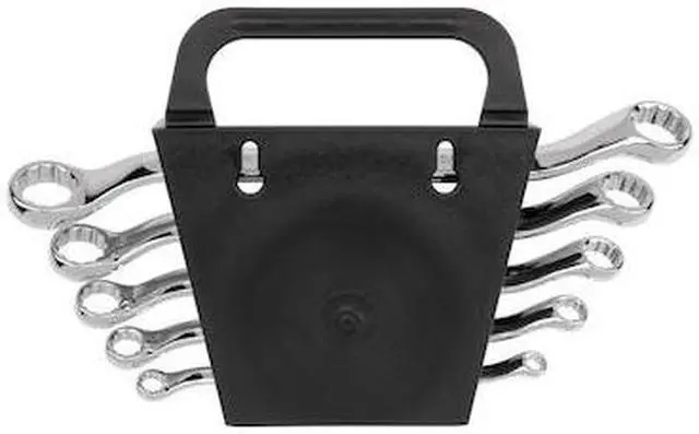 Alt view image 5 of 8 - TEKTON 45-Degree Offset Box End Wrench Set, 5-Piece (1/4-13/16 in.) - Holder | WBE23405