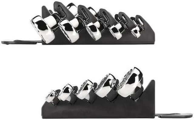 Alt view image 6 of 8 - TEKTON 45-Degree Offset Box End Wrench Set, 5-Piece (1/4-13/16 in.) - Holder | WBE23405