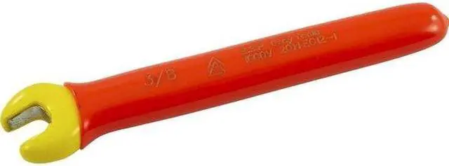 Alt view image 2 of 4 - GRAY TOOLS E012-I 1000V Insulated Open End Wrench, 3/8", 1000V Insulated