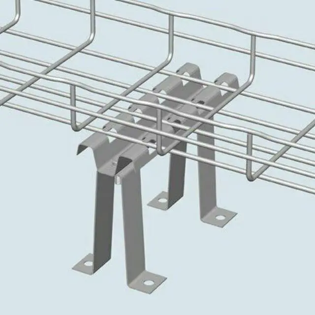 Alt view image 2 of 2 - CABLOFIL UFS60/100PG Cable Tray Support,Floor Mounting