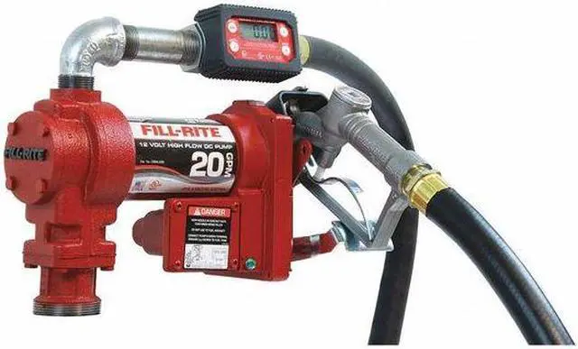 Alt view image 2 of 2 - FILL-RITE FR4219H Fuel Transfer Pump, 12V DC, 20 gpm Max. Flow Rate , 1/4 HP,