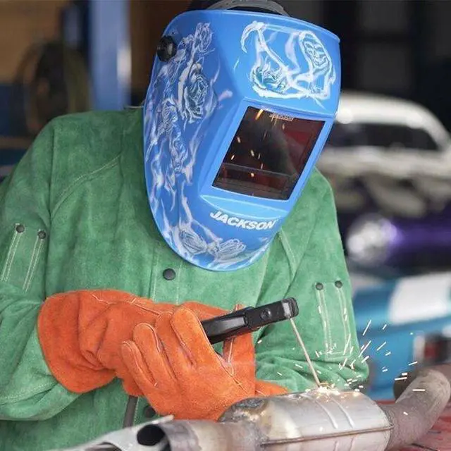 Alt view image 7 of 8 - WELD HELMET AD REAPERS R OSES