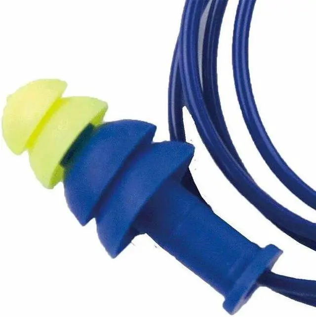 Alt view image 2 of 6 - SELLSTROM S23421 Reusable Non-Allergenic polymer Ear Plugs, Tapered Shape, 27