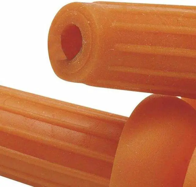 Alt view image 2 of 3 - JACKSON SAFETY 67220 Soft TPE Ear Plugs, Triple Flange Shape, Orange, 4 PK
