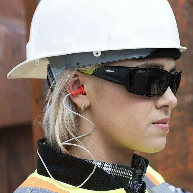 Alt view image 3 of 4 - JACKSON SAFETY 67221 H20 Reusable Soft TPE Ear Plugs, Flanged Shape, 26 dB,