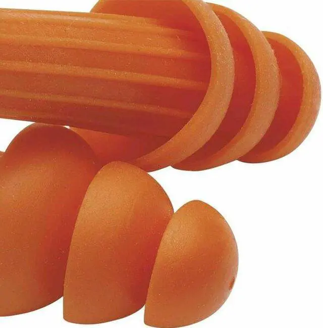 Alt view image 4 of 4 - JACKSON SAFETY 67221 H20 Reusable Soft TPE Ear Plugs, Flanged Shape, 26 dB,