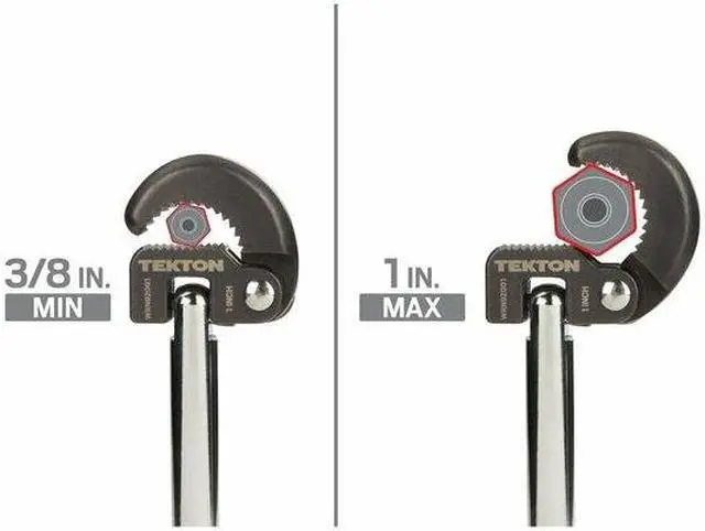 Alt view image 3 of 6 - TEKTON WRN92001 11 Inch Basin Wrench (3/8-1 in.)