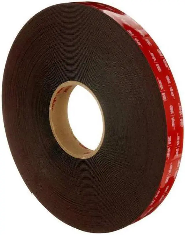 Alt view image 2 of 4 - 3M 5952 Double-Sided Foam Tape, 1 in W, 36 yd L, 1/16 in, Acrylic Foam,