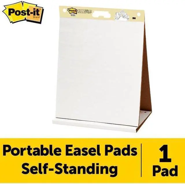 Alt view image 11 of 11 - Post-it Self-stick Tabletop Easel Pad