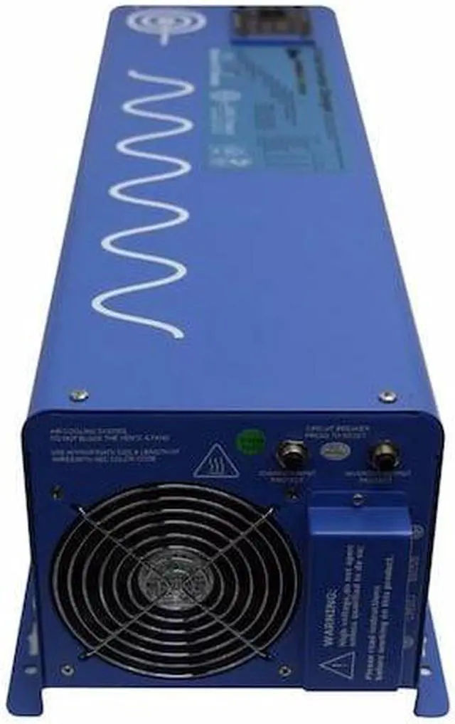 Alt view image 11 of 12 - AIMS Power (PICOGLF60W48V120V) 6000W 48V DC to 120V AC Pure Sine Inverter Charger