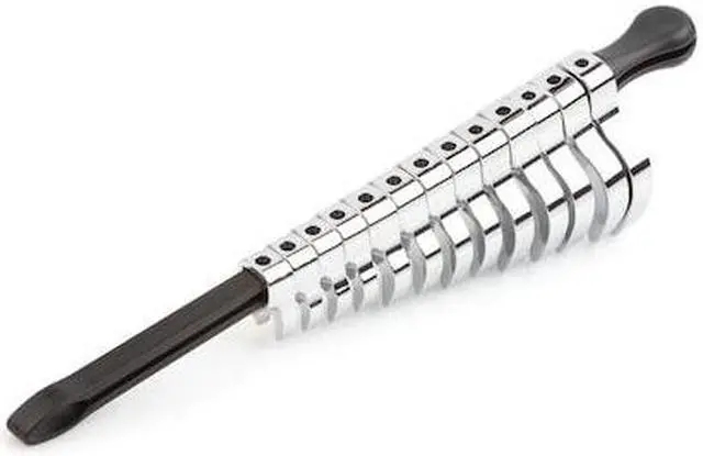 Alt view image 2 of 4 - TEKTON ORG24110 3/8 Inch Drive x 10 Inch Crowfoot Wrench Organizer Key (Black)