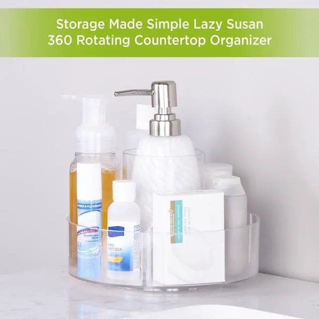 Alt view image 2 of 7 - KENNEY MFG KN68072P2REM 360 Rotating Countertop Organizer, 6 Compartments, Set