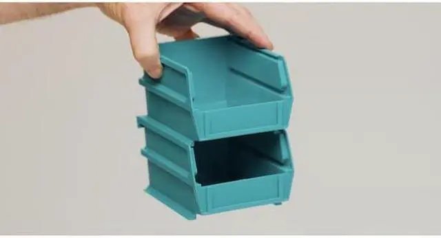 Alt view image 5 of 7 - TRITON PRODUCTS 3-210BWS Wall Storage Unit W/ (24) 5-3/8" L x 4-1/8" W x 3" H