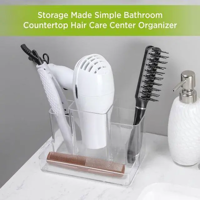 Alt view image 2 of 7 - KENNEY MFG KN68071P2REM Bathroom Countertop Hair Care Center Organizer, Set of