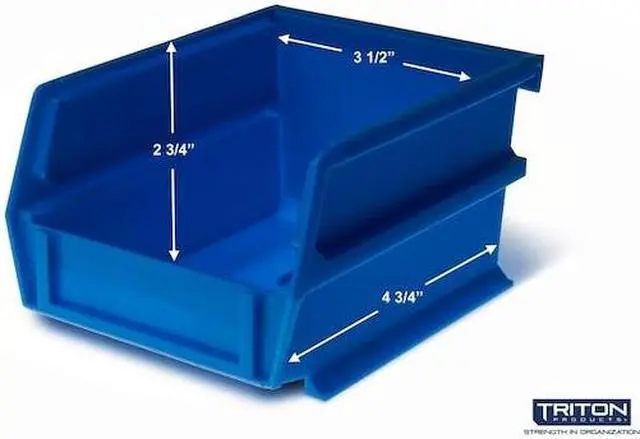 Alt view image 3 of 7 - TRITON PRODUCTS 3-210BWS Wall Storage Unit W/ (24) 5-3/8" L x 4-1/8" W x 3" H