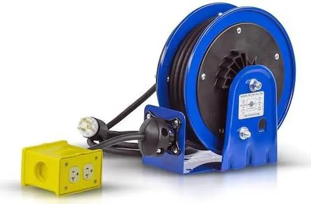 Alt view image 17 of 20 - COMPACT POWER CORD REEL-12/3 X 30' QUAD IND