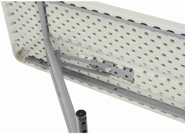 Alt view image 10 of 13 - Meeting and Training Table, 18"D x 96"W x 30"H, Light Spotted Gray NATIONAL PUBLIC SEATING BT1896