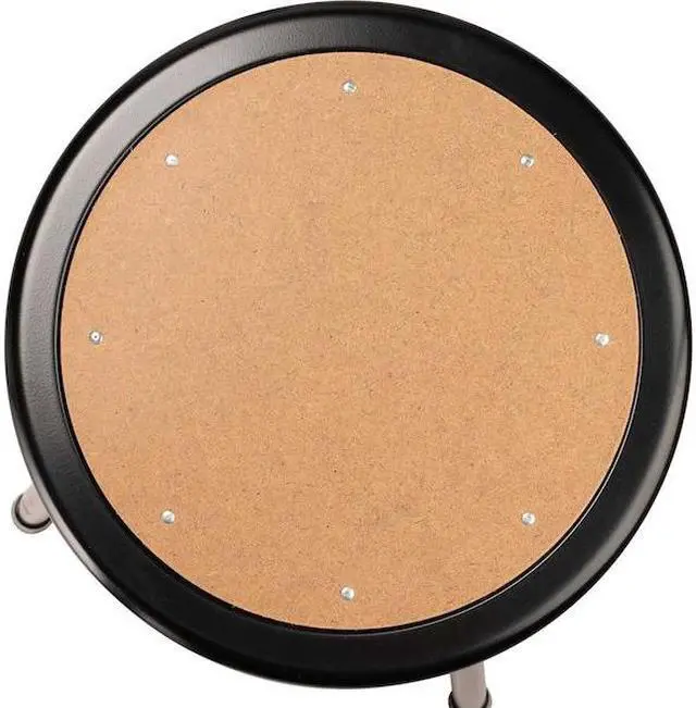 Alt view image 3 of 4 - NPS® 24"Heavy Duty Steel Stool, Black